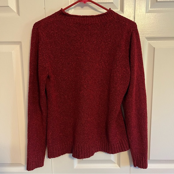 Studio Works Red Sweater - Picture 2 of 9